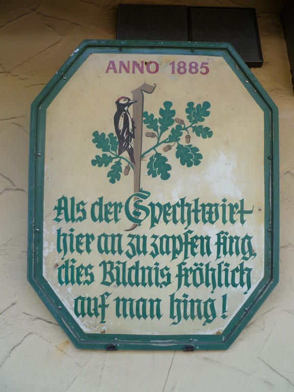 Gasthaus Zum Specht Hoesbach Ngoại thất bức ảnh